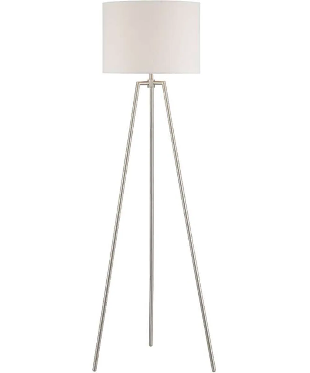 1-Light Table Lamp Brushed Polished Nickel