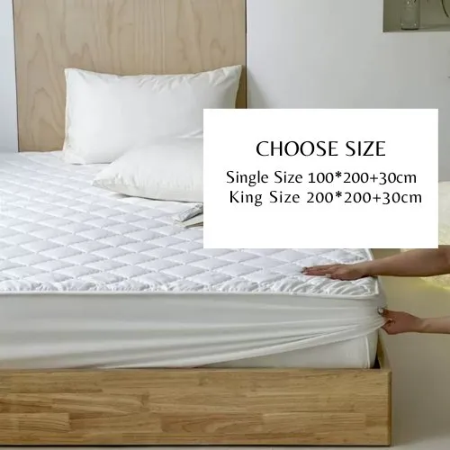 1 PC Various Sizes Mattress Protector, Waterproof, 360° Deep Pocket.