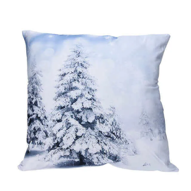 1 Pcs Pillowcase Print Pillow Cases Polyester Sofa