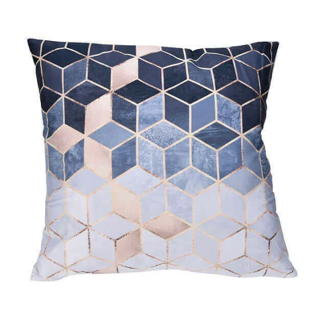 1 Pcs Pillowcase Print Pillow Cases Polyester Sofa