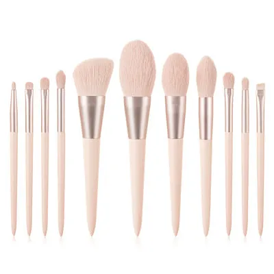 11-piece make-up brush set - storage folder included