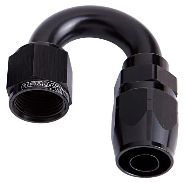 500 Series Cutter Swivel 180° Hose End -8AN AF506-08BLK