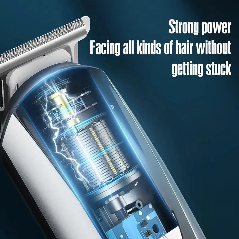 6 in 1 Changing Head Electric Clippers Household Men's Multifunctional