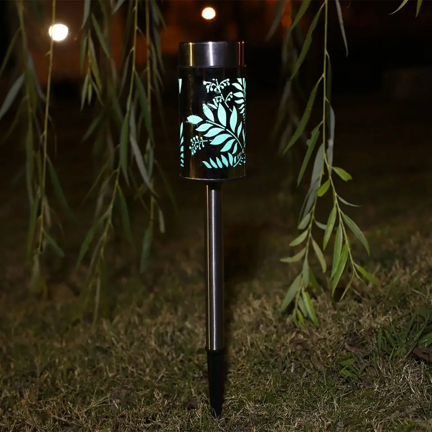 9139 Solar Pathway Light Solar Lawn Light Ground Plug Lamp Waterproof Energy Saving Outdoor Garden Path Decking Light Landscape Lighting.