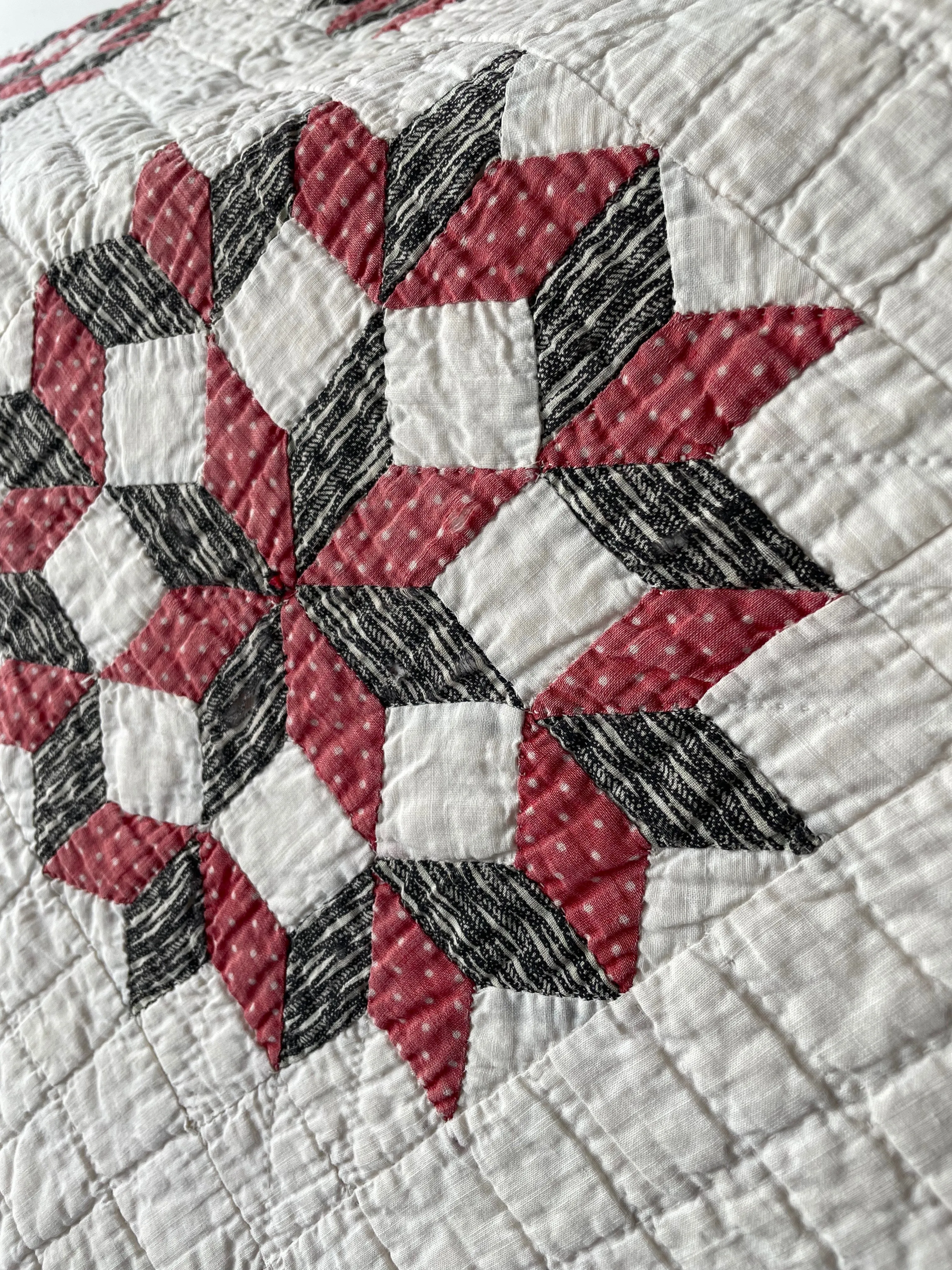 Antique Dutch Rose Quilt