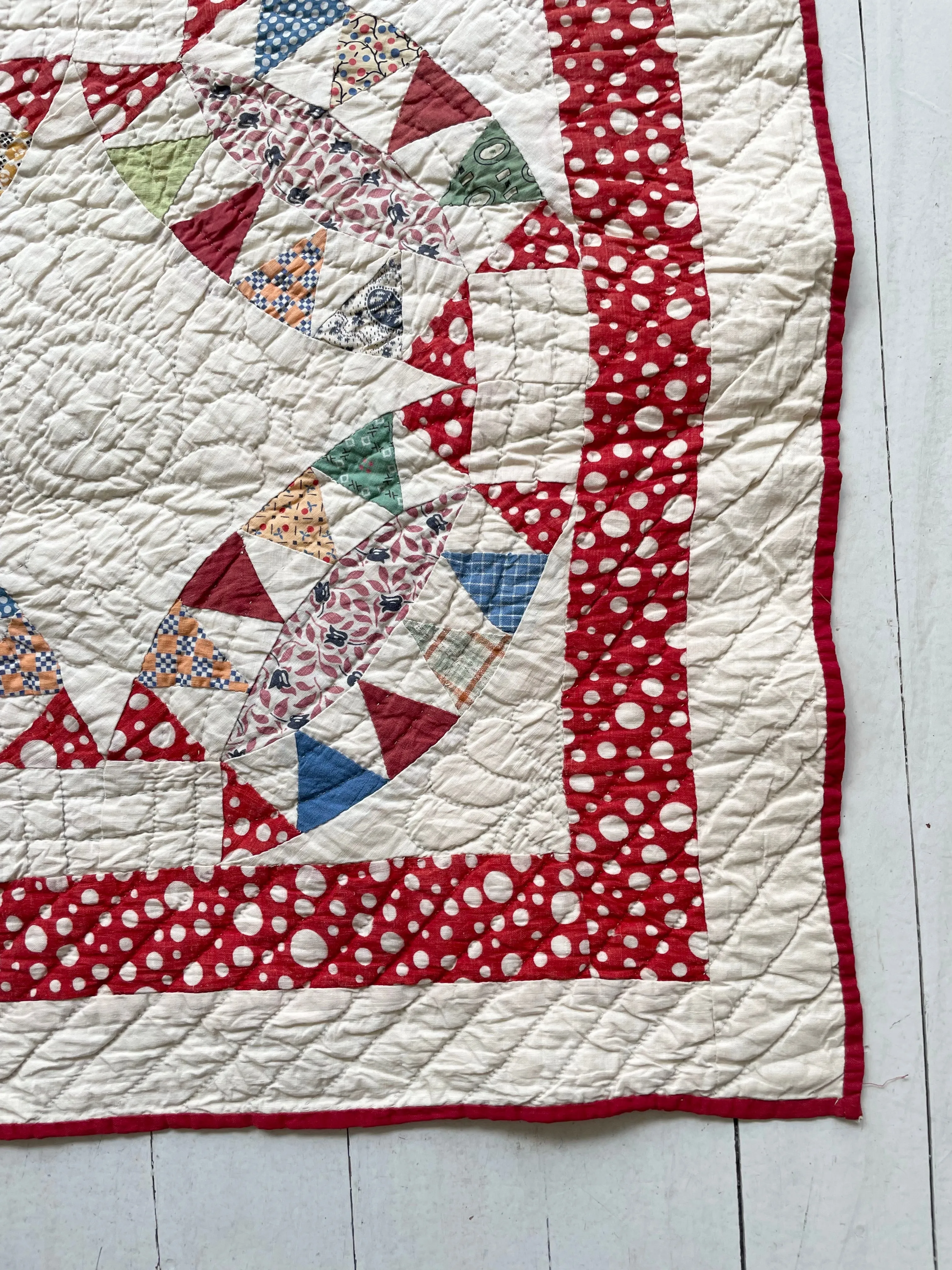 Antique Pickle Dish Quilt (1)