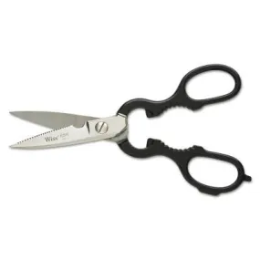 Apex Tool Group Kitchen Shears, 8 in, Black, KSRN