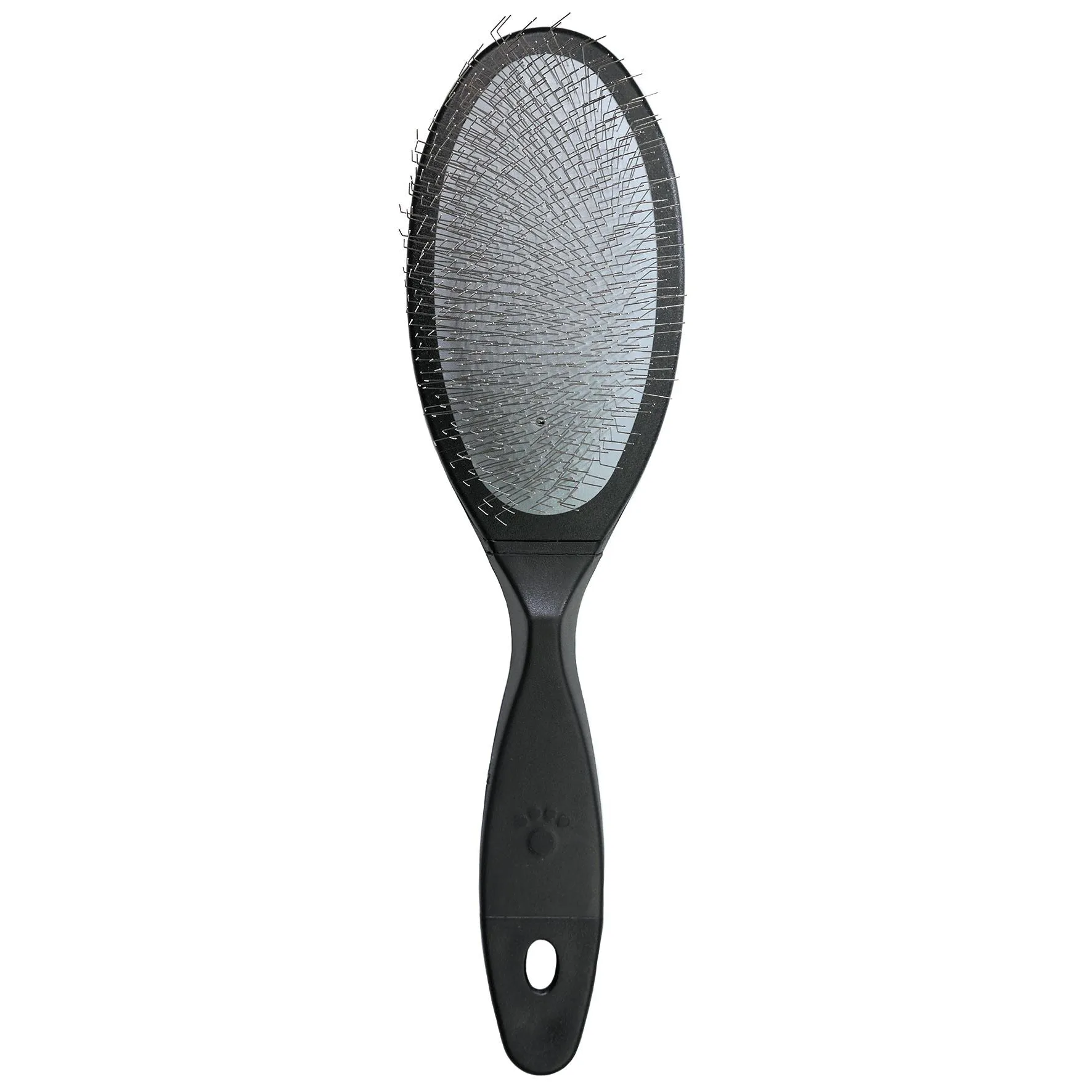 Artero Oval, Long Pin Slicker Brush - Black/Blue (P263)