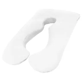 Australian Made Maternity Body Pillow with Pillowcase - White