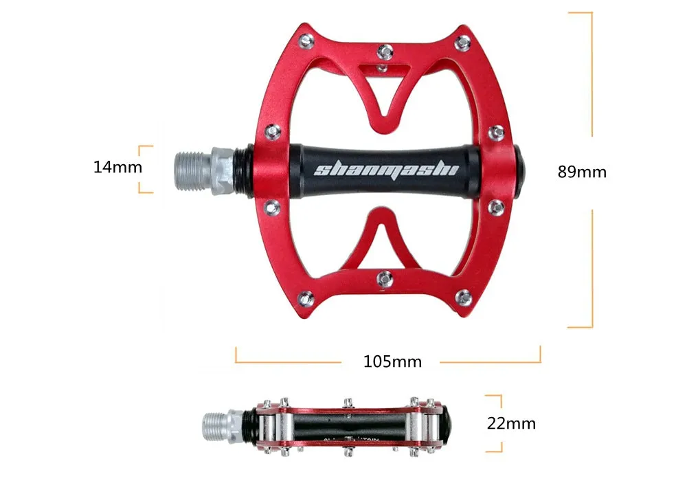 B644 Bicycle Pedals