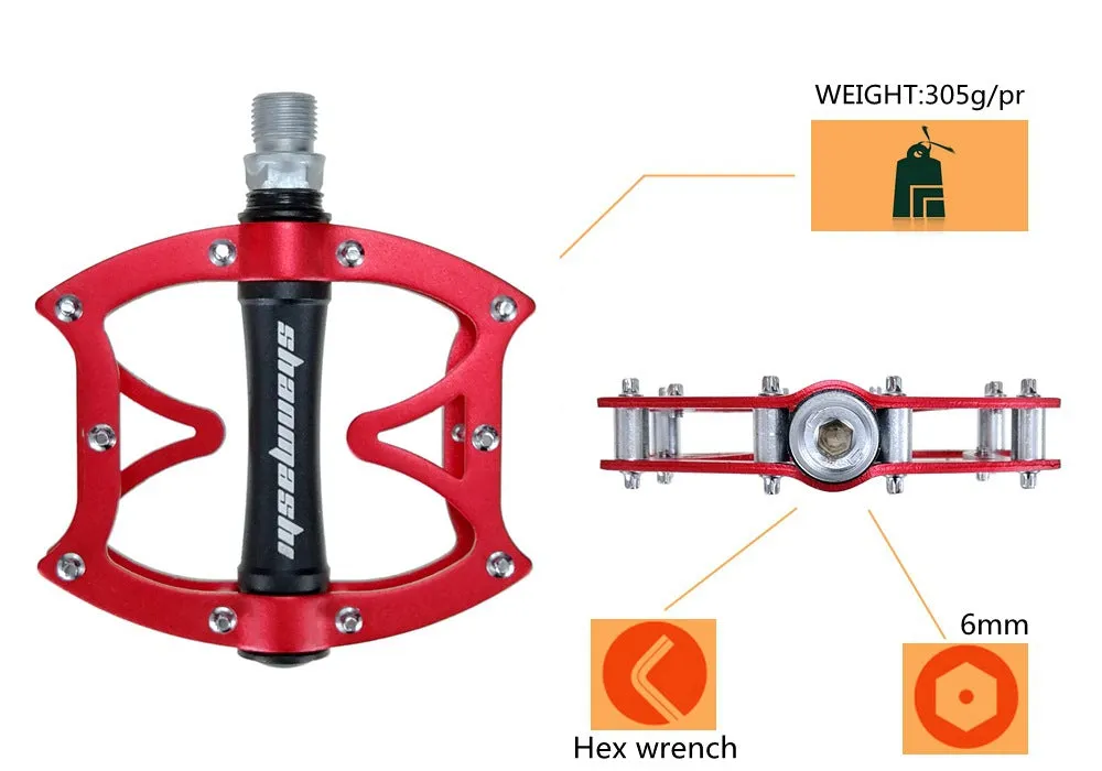 B644 Bicycle Pedals