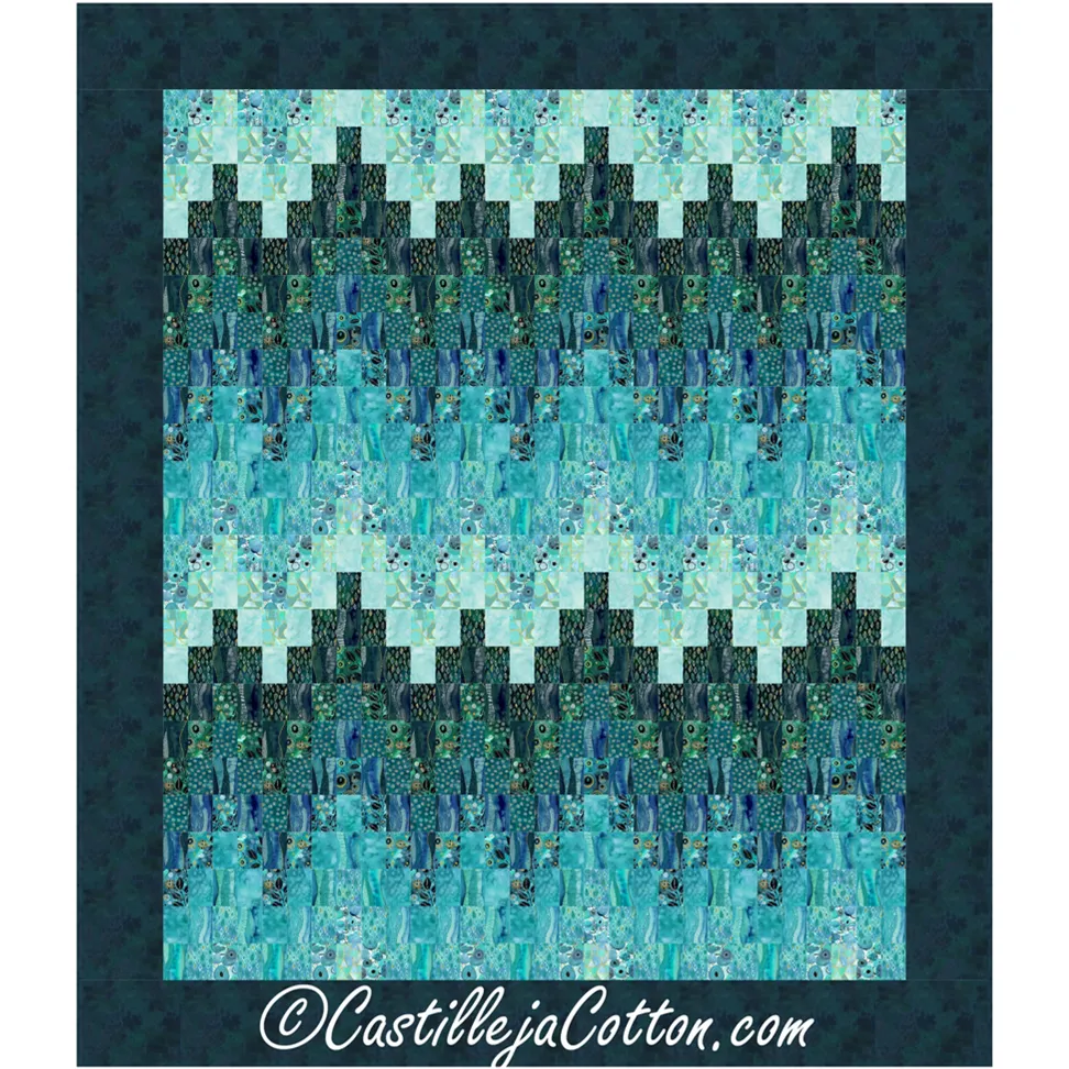 Bargello Breakers Ebb Quilt Pattern