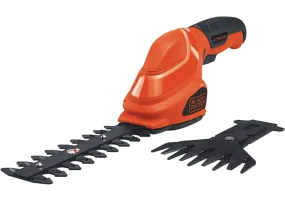 Black Decker GSL35 Garden Shear/Shrubber Combo, 1 in Cutting Capacity, Steel Blade, Soft-Grip Handle :EA: QUANTITY: 1