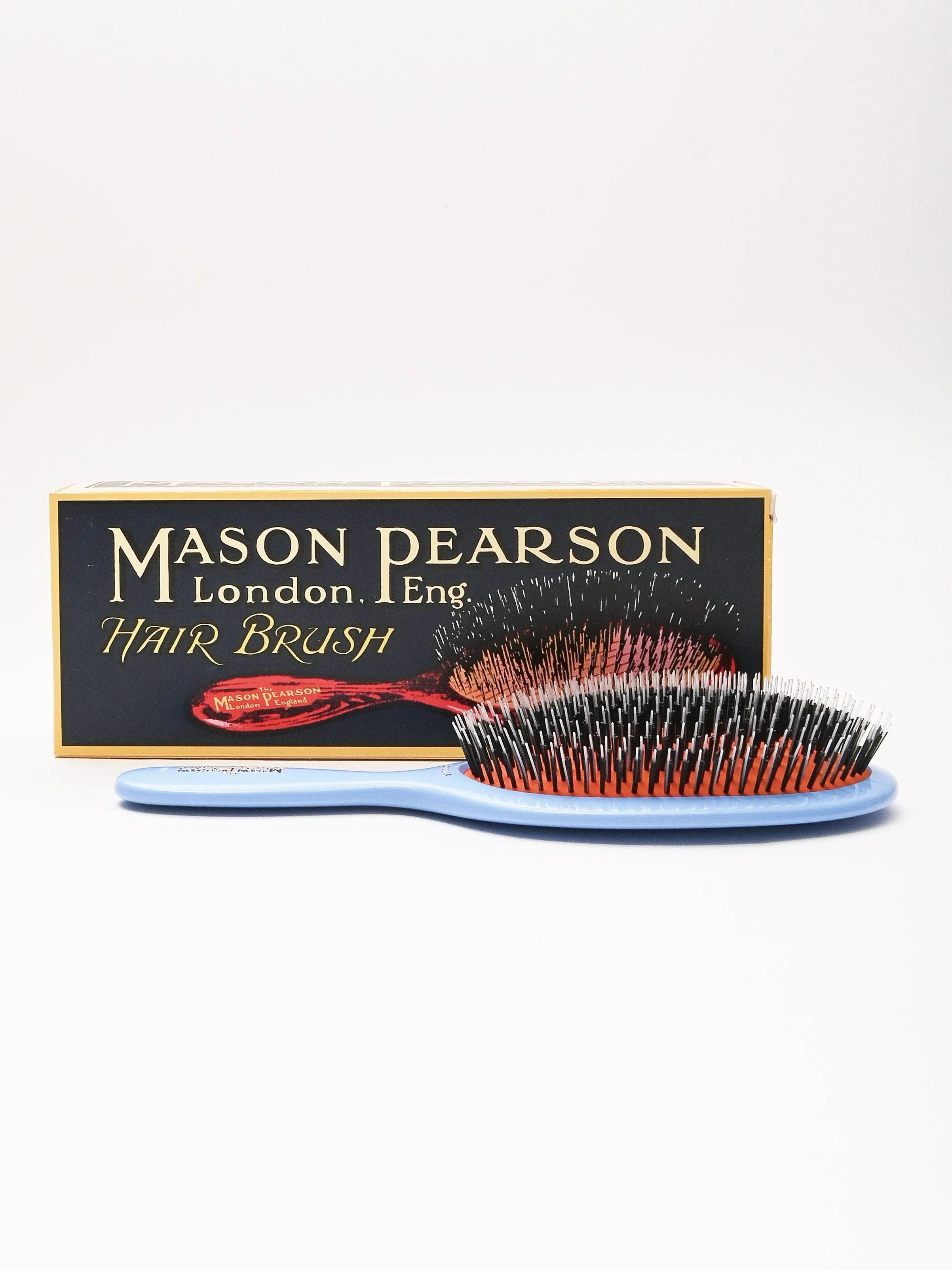 Blue Popular Bristle & Nylon Hair Brush