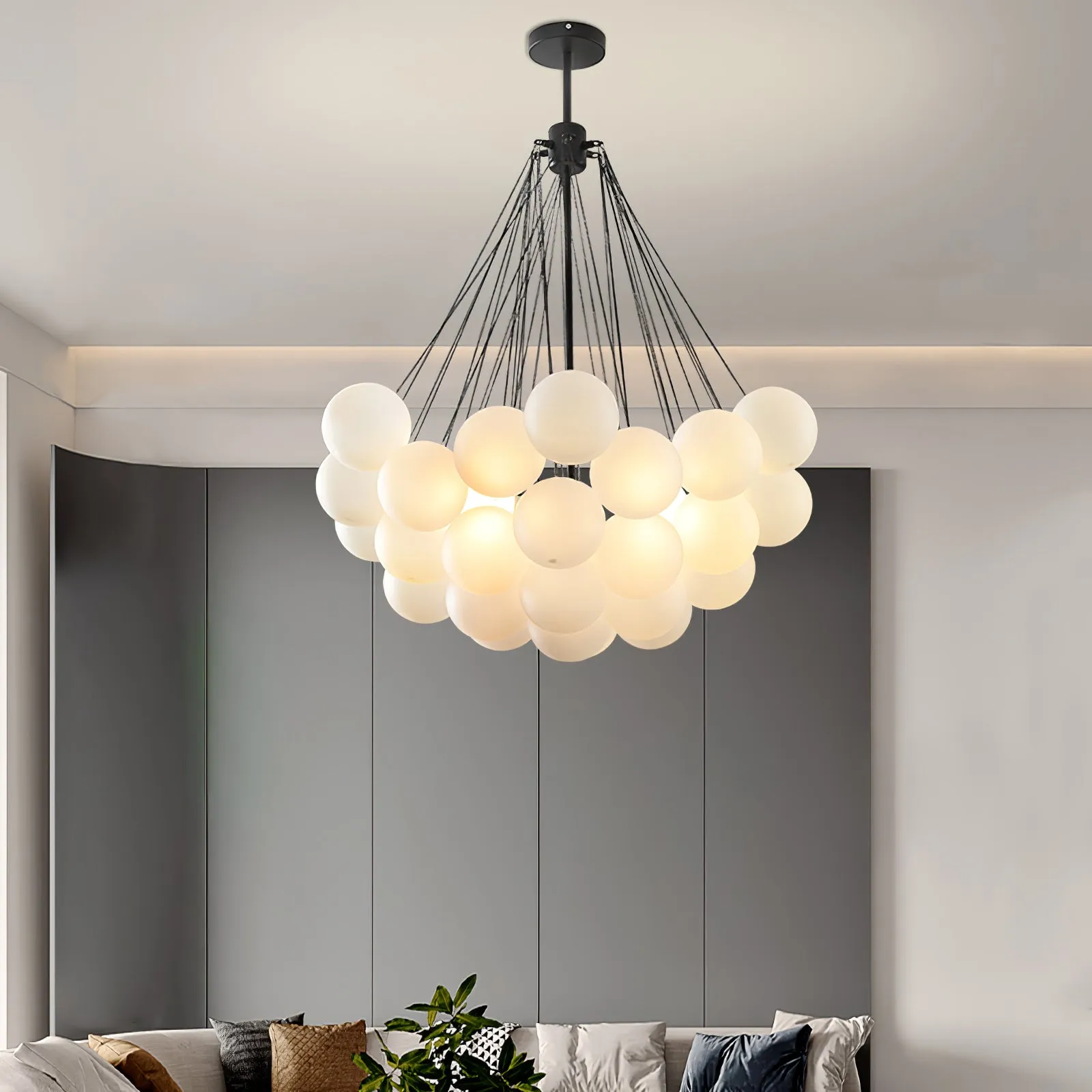 Bubble Chandelier