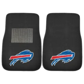 Buffalo Bills Embroidered Car Mat Set - 2 Pieces