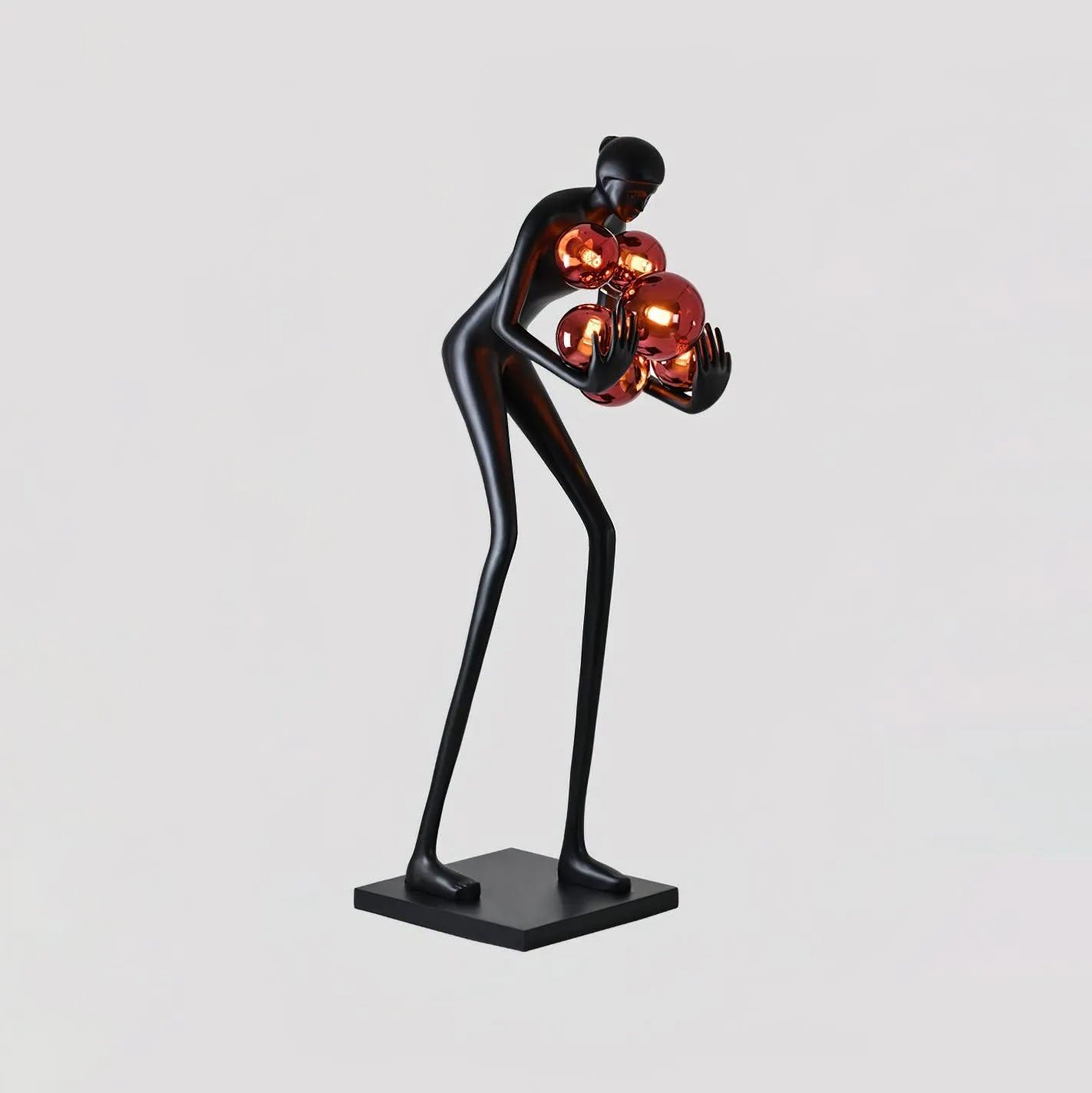 Calliope Statue Floor Lamp