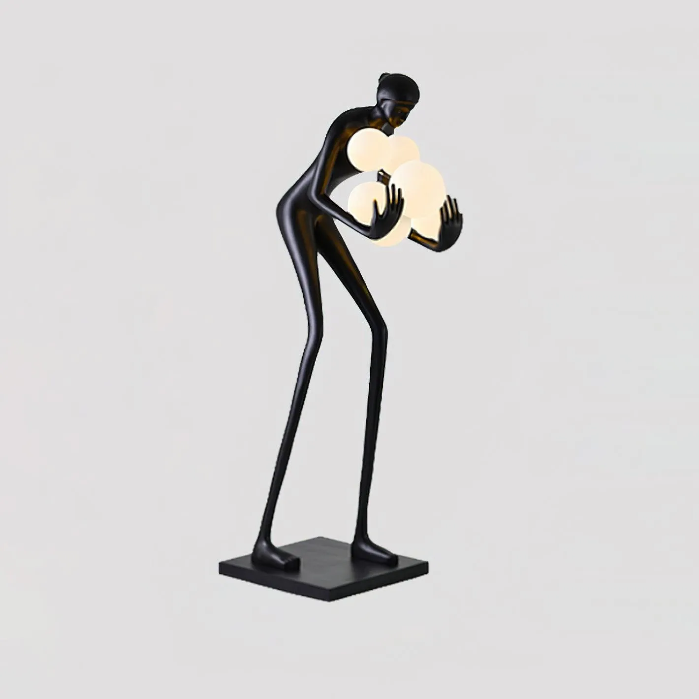 Calliope Statue Floor Lamp