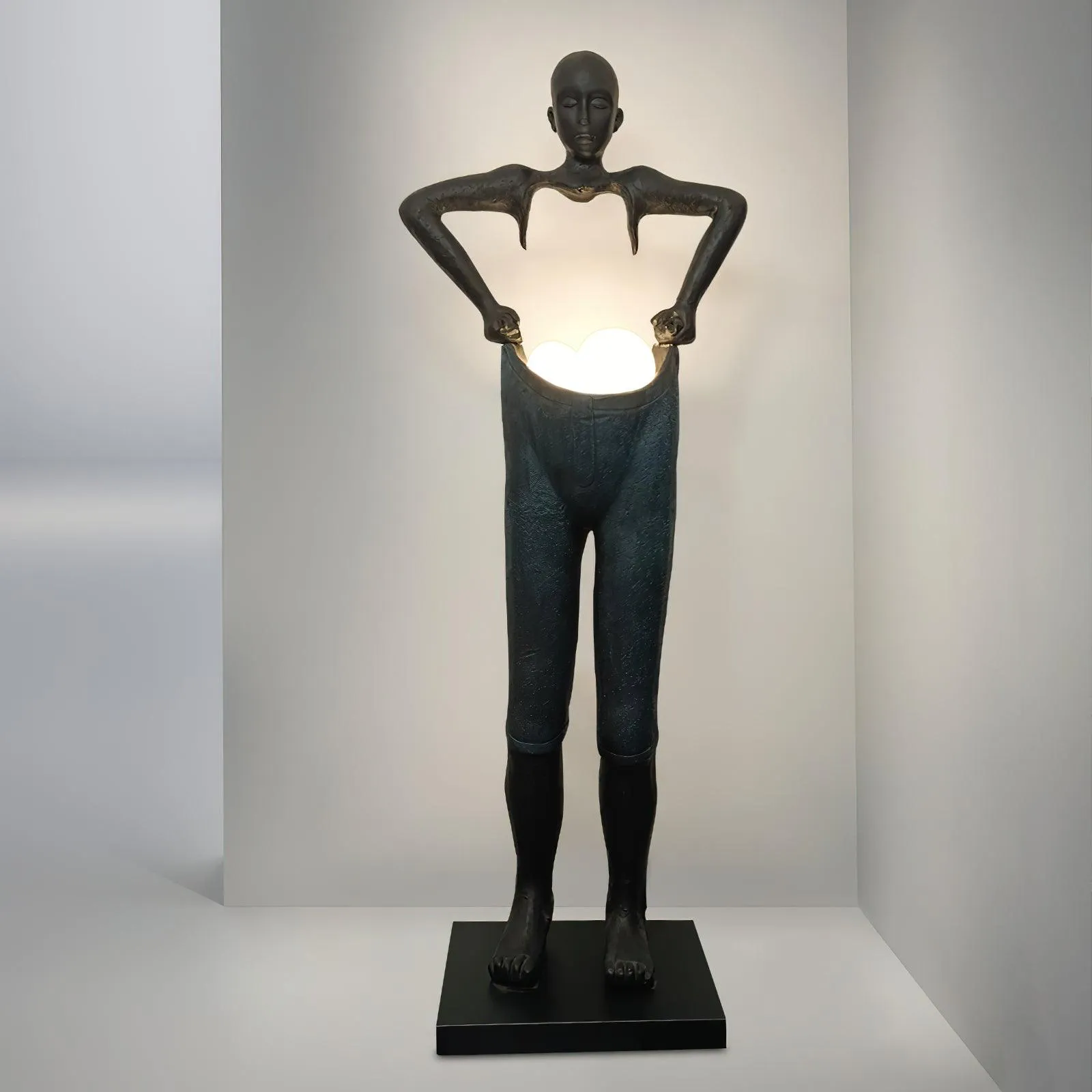 Carrier Sculpture Floor Lamp