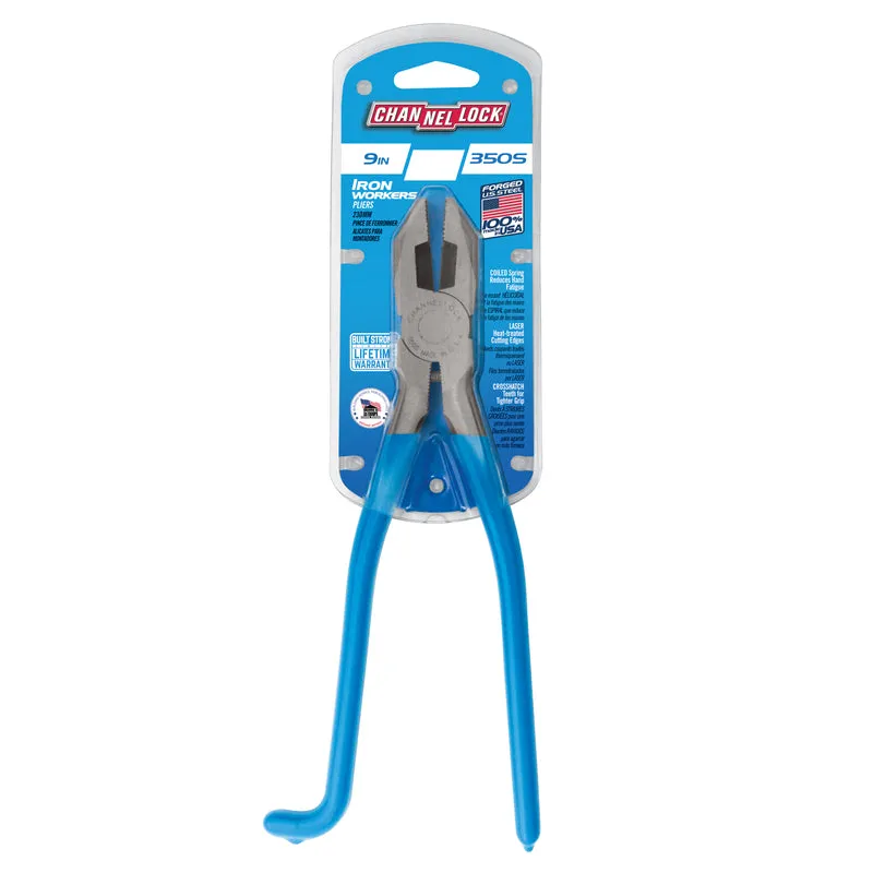 Channellock 8.75 in. Carbon Steel Ironworker's Cutting Pliers