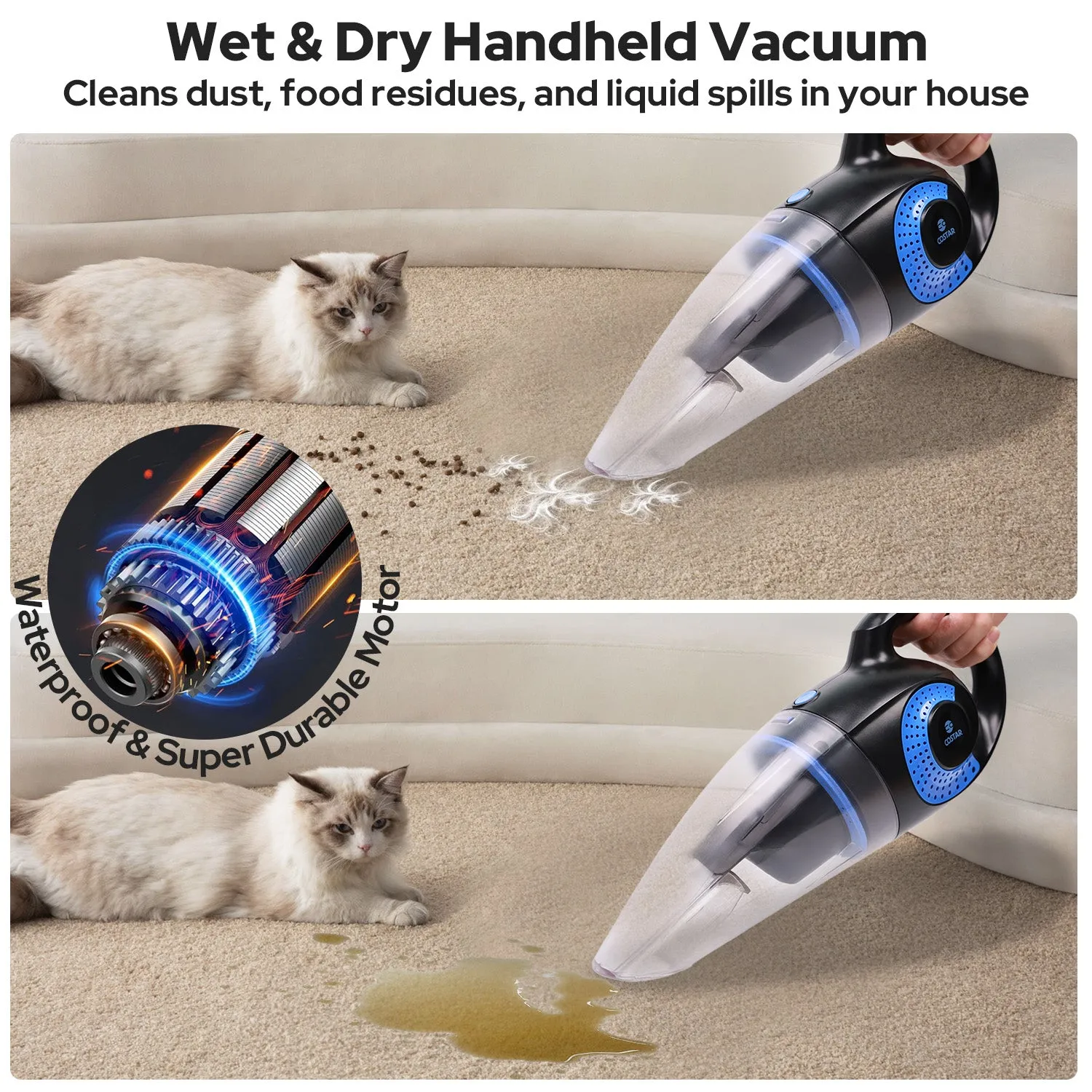 Cordless Handheld Vacuum Cleaner