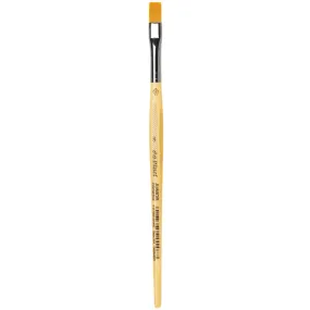 Da Vinci Junior Synthetic Brush Flat Short Handle Size 8