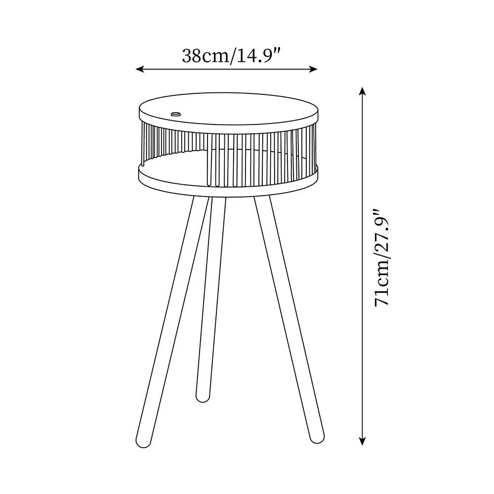 Dacula Storage Floor Lamp