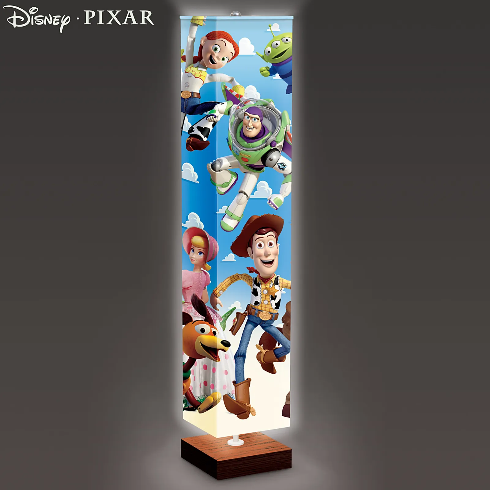 Disney·Pixar Toy Story Four-Sided Floor Lamp by The Bradford Exchange