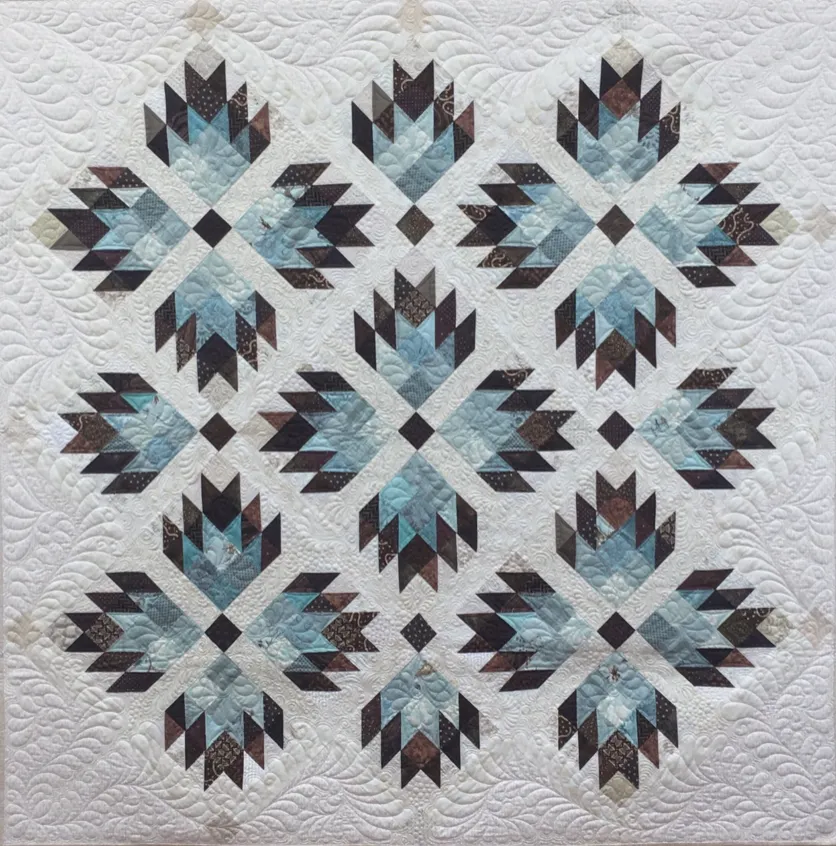 Double Bear Paw Quilt Pattern