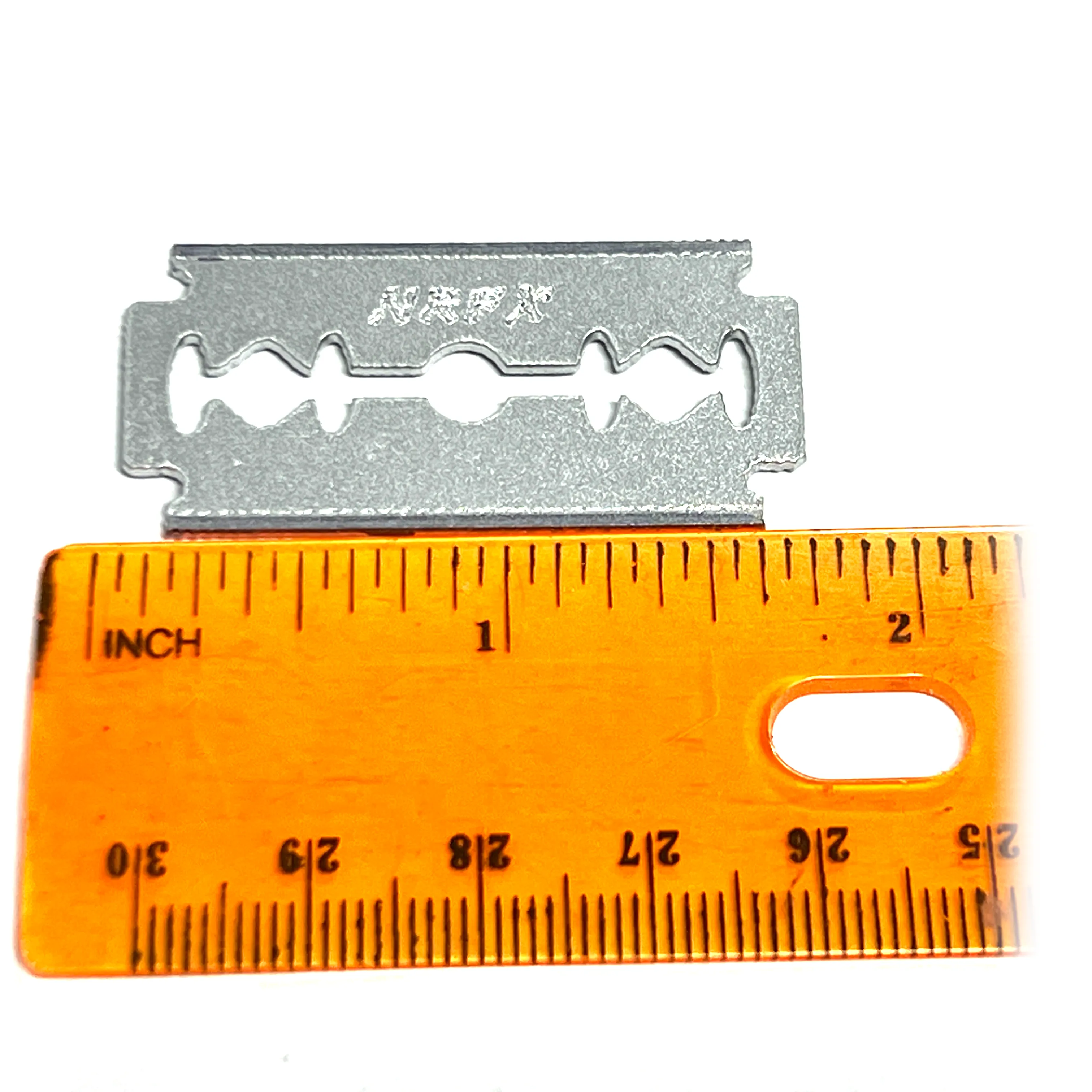 Double Edge Razor Blade Plastic Safety Prop