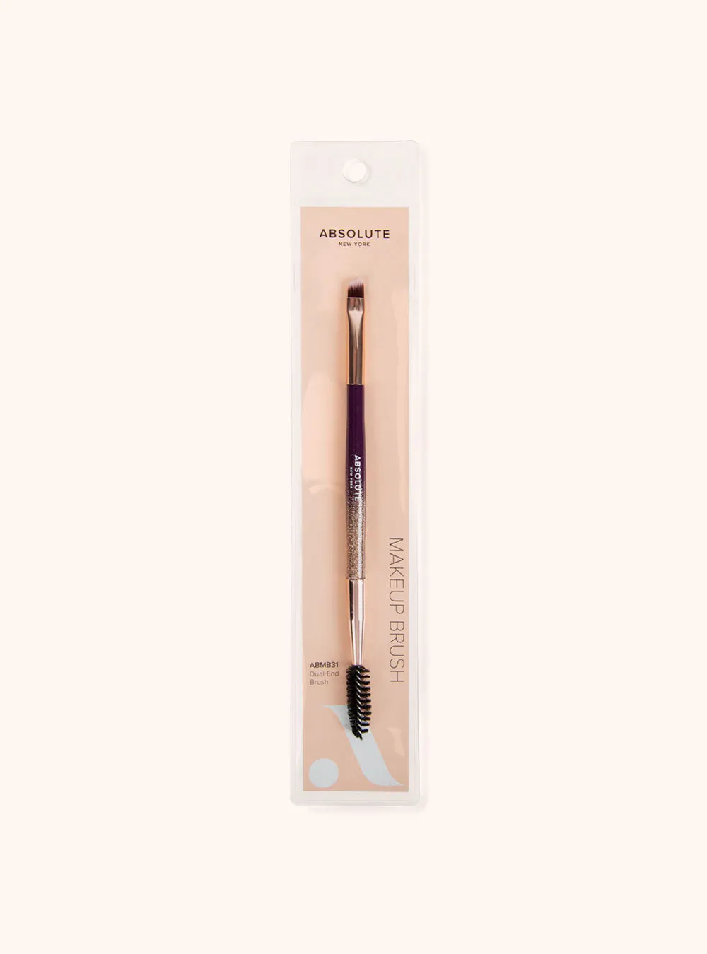 Dual-Ended Brow Brush