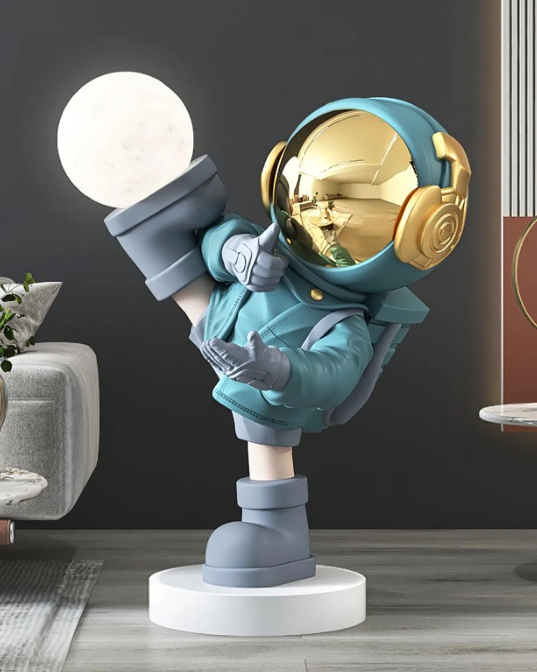 Effort Astronaut Built-in Battery Floor Lamp