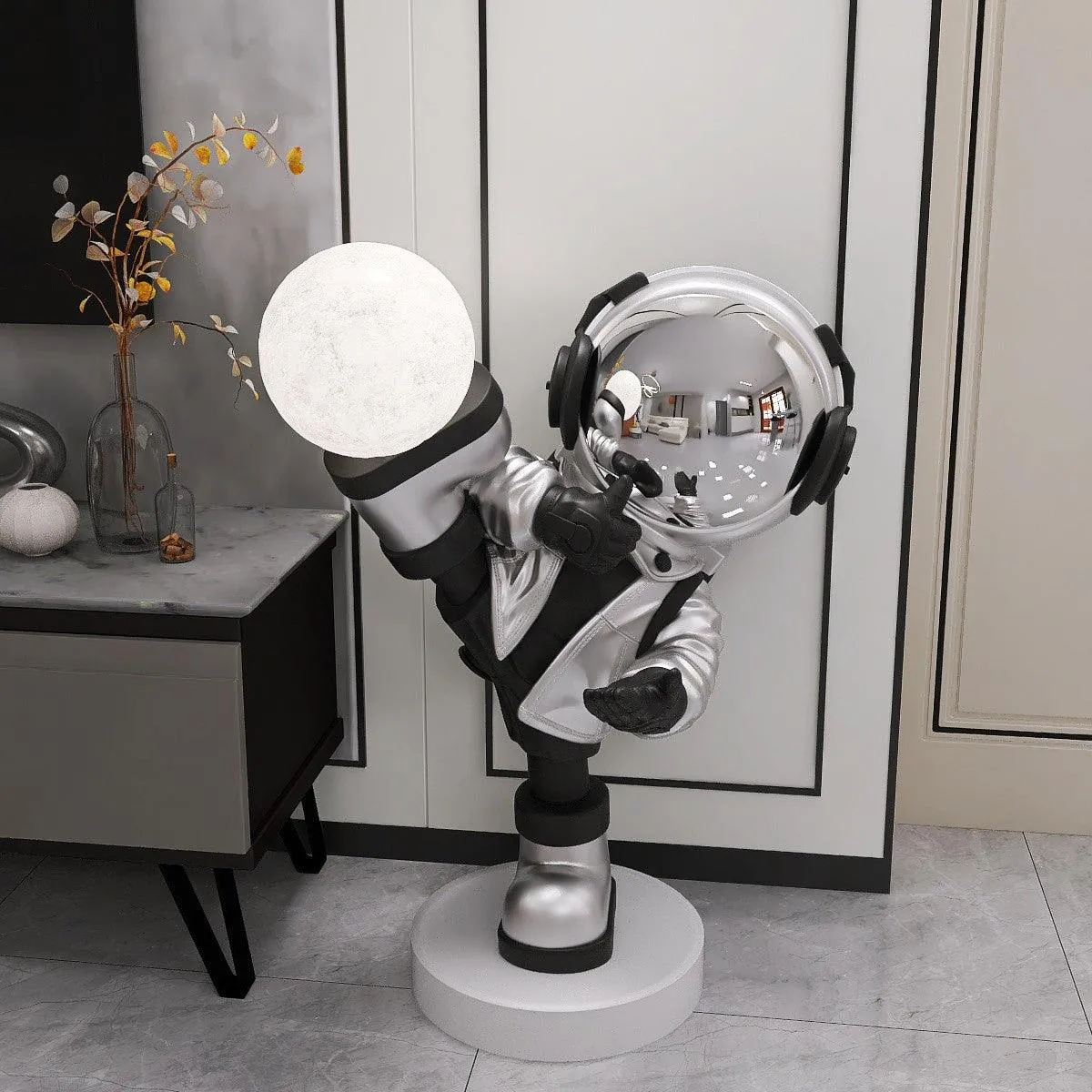 Effort Astronaut Built-in Battery Floor Lamp