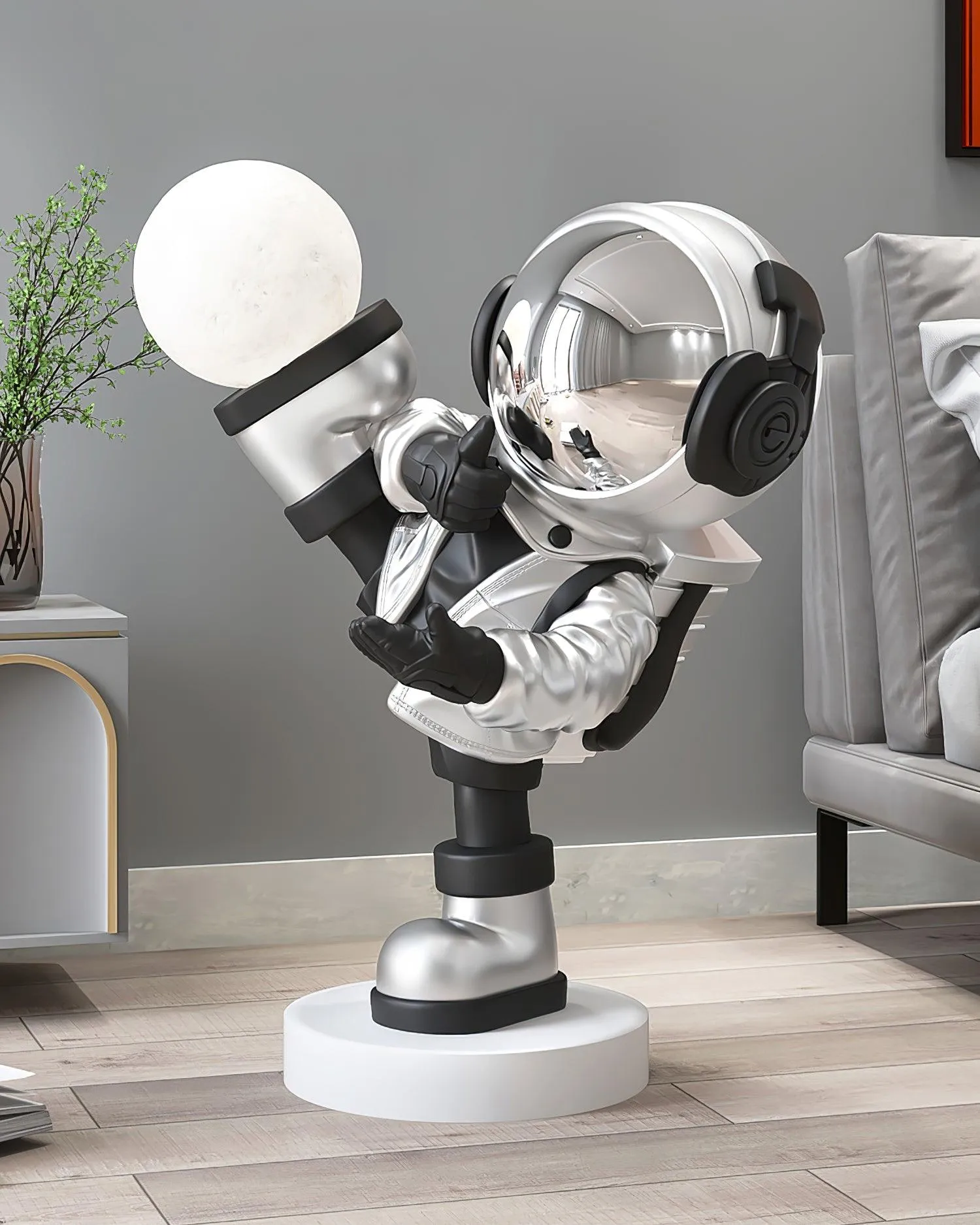 Effort Astronaut Built-in Battery Floor Lamp