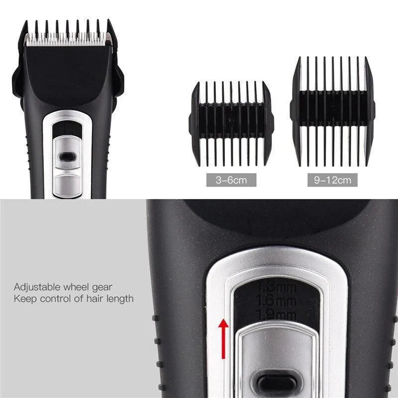 Electric Hair Clipper For Men Rechargeable Shaver Cordless Hair Cutter