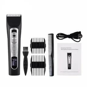 Electric Hair Clipper For Men Rechargeable Shaver Cordless Hair Cutter