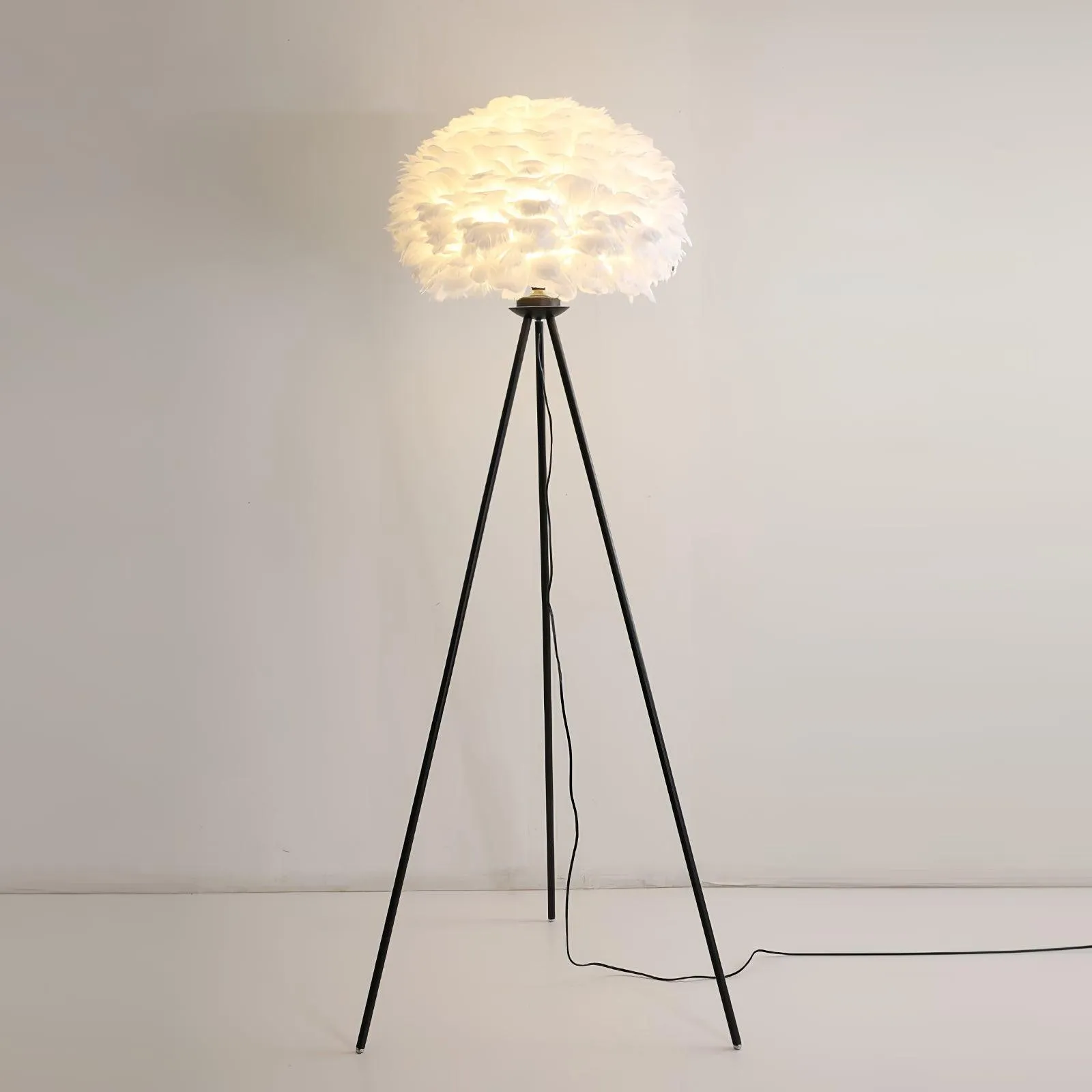 Eos Feather Floor Lamp