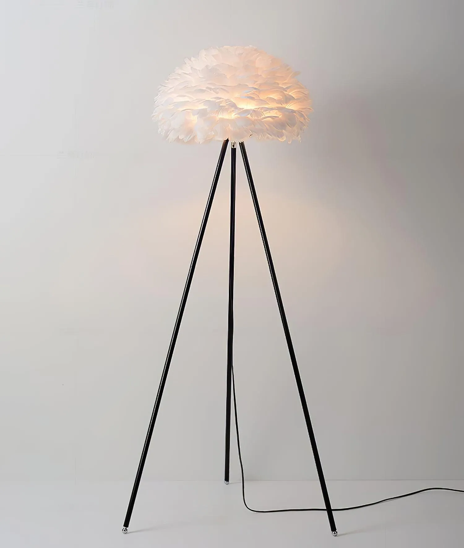 Eos Feather Floor Lamp