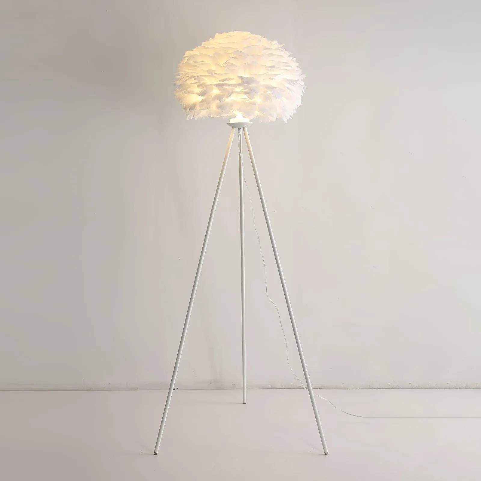 Eos Feather Floor Lamp