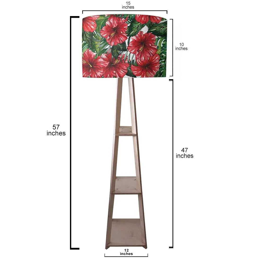 Floor Lamps Designer Floor Lamps for Bedroom  -  Hibiscus