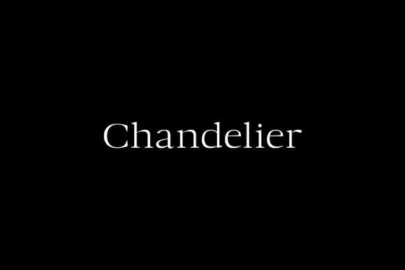 Free Chandelier Serif Typeface