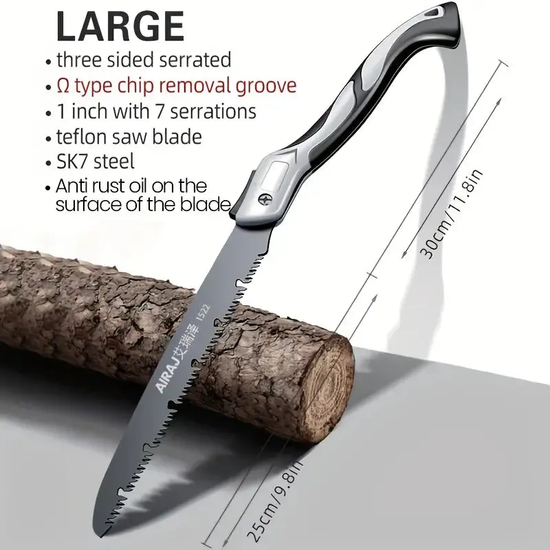 Gardening AIRAJ Folding Saw Woodworking Folding Hacksaw