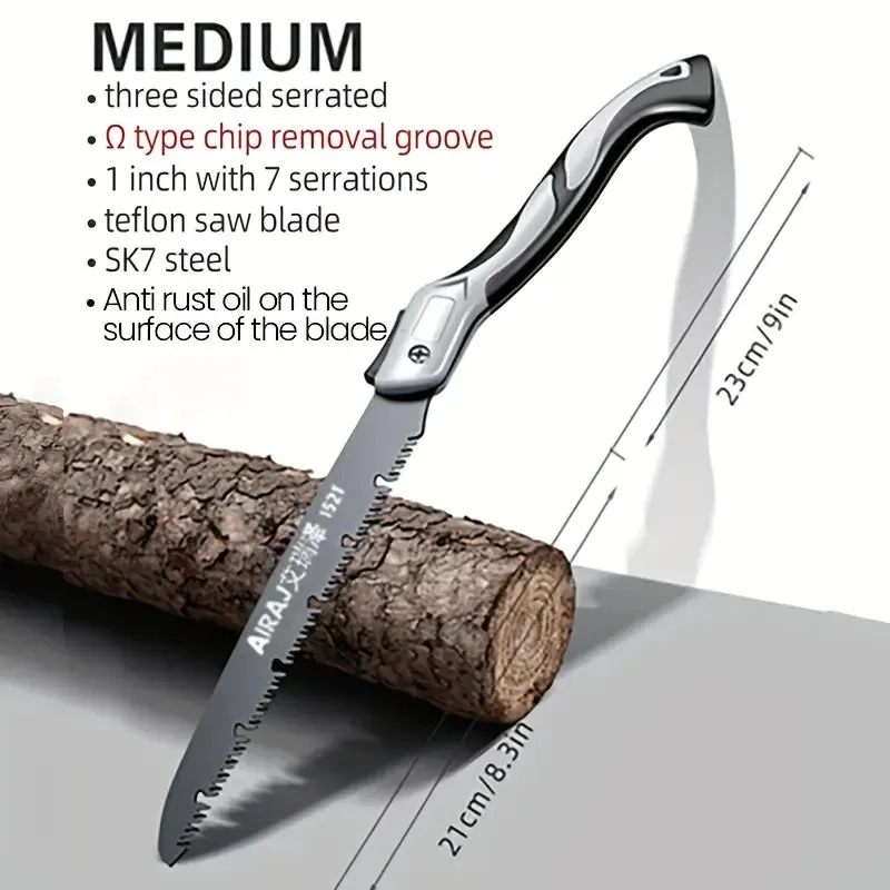 Gardening AIRAJ Folding Saw Woodworking Folding Hacksaw