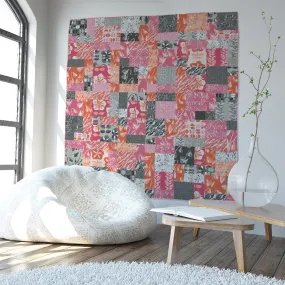 Geometry - Quilt Kit - MOD Pop (Throw size, 54" x 63")