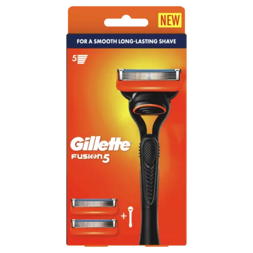 Gillette Fusion Manual Razor Handle   2 Blade RF