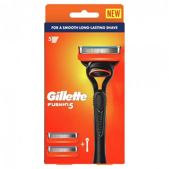 Gillette Fusion Manual Razor Handle   2 Blade RF