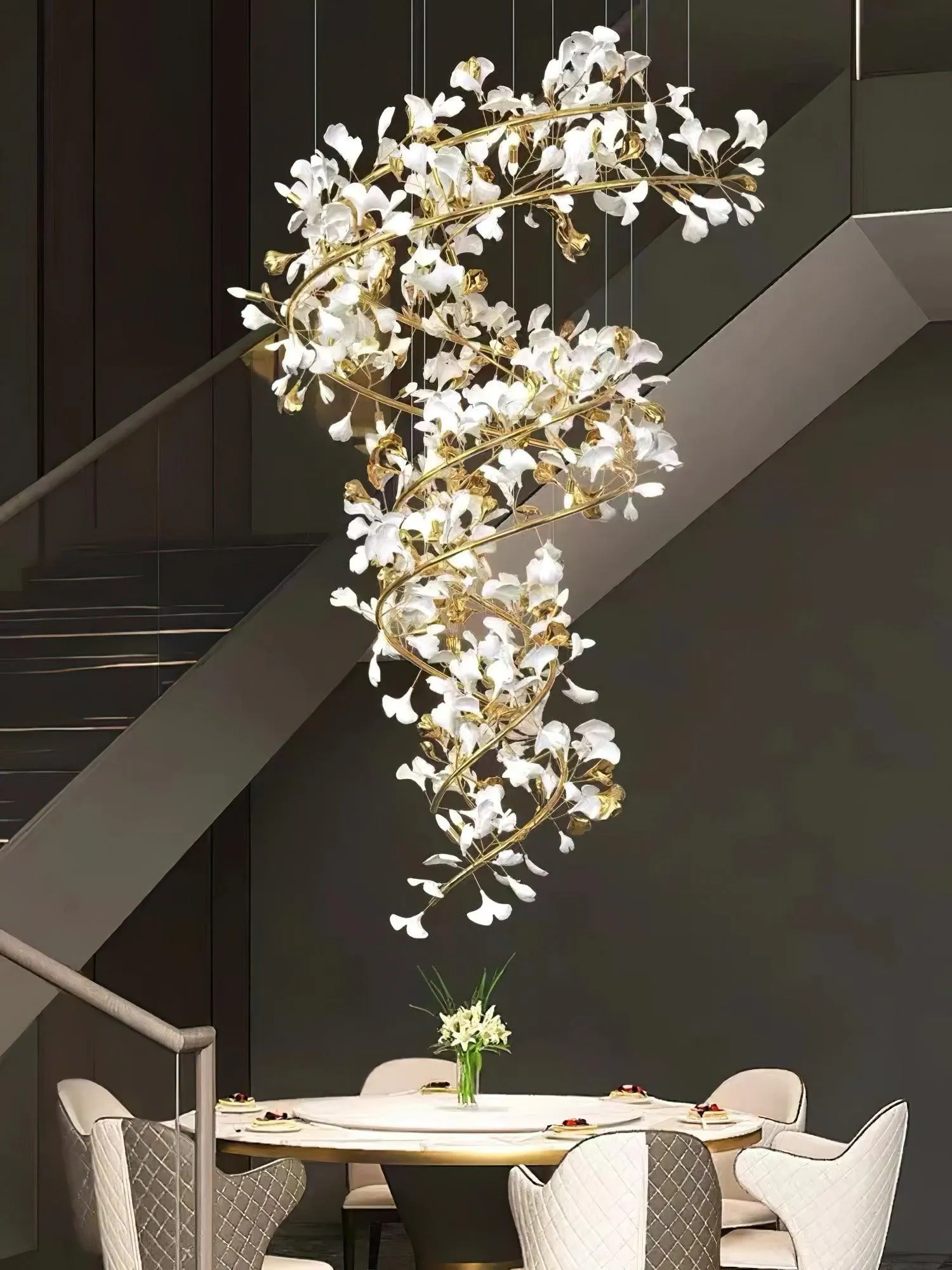 Gingko Chandelier F Style