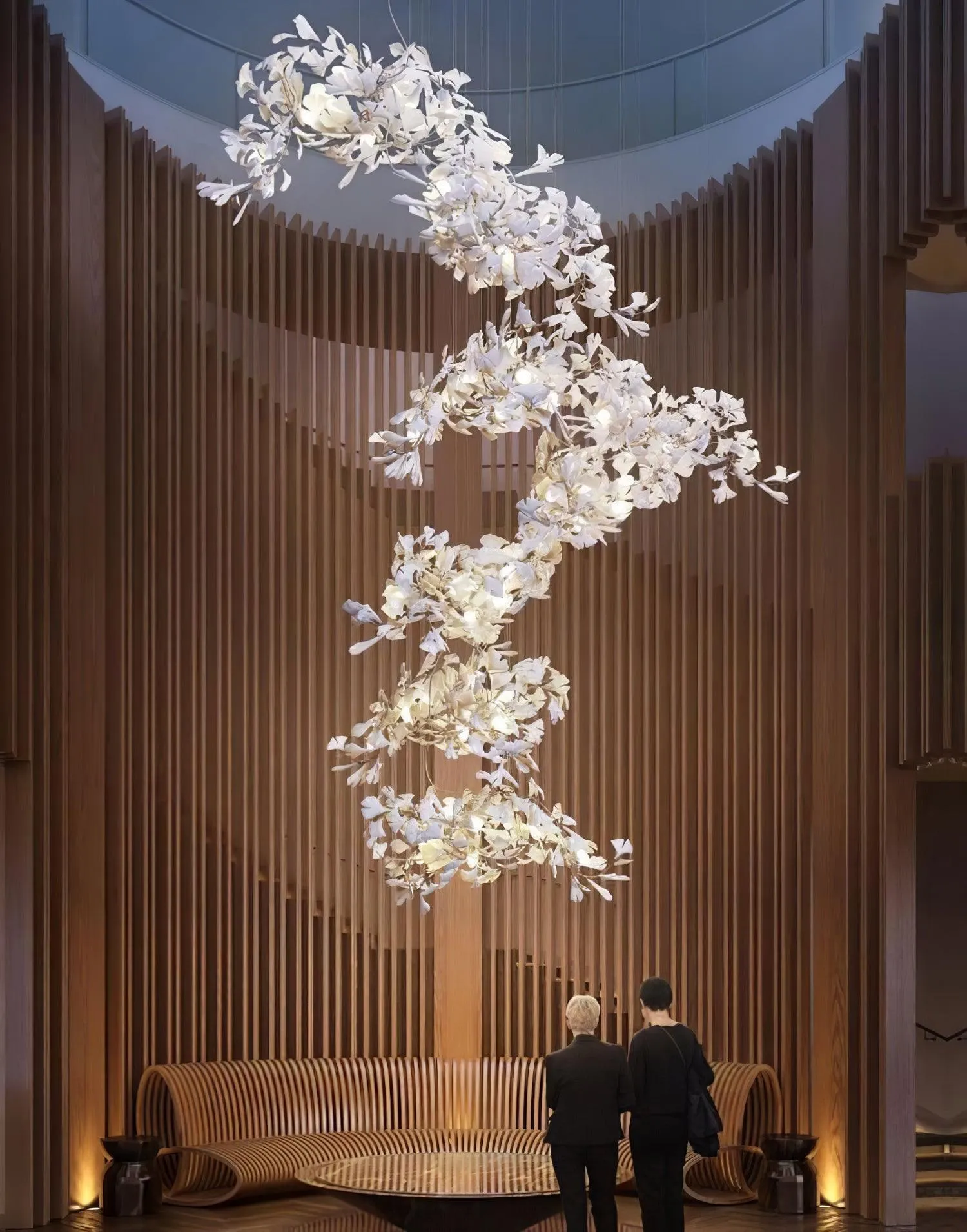 Gingko Chandelier F Style