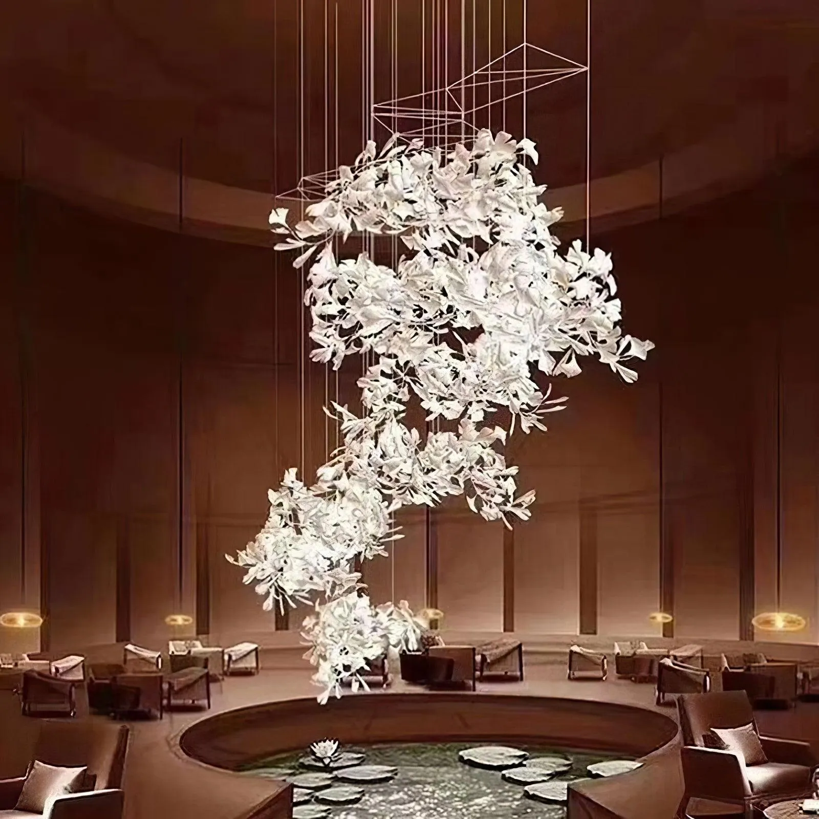 Gingko Chandelier F Style