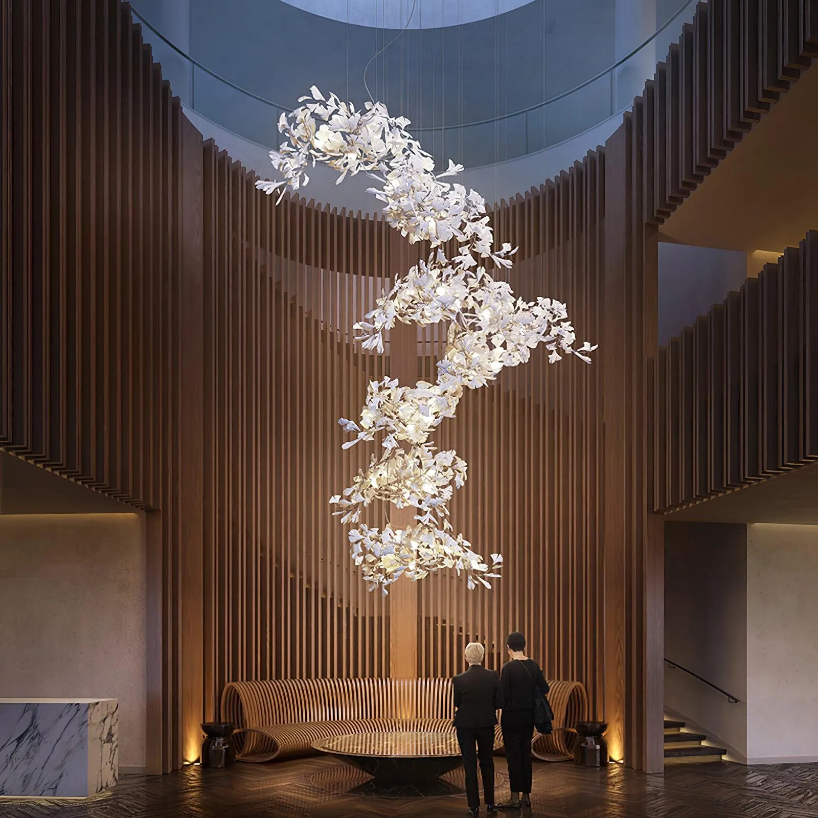 Gingko Chandelier F Style